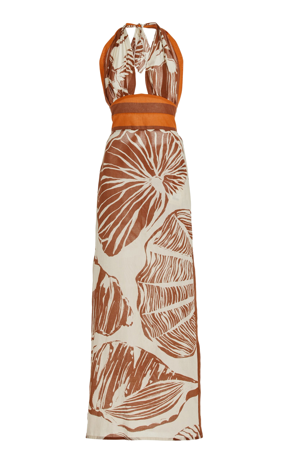 Una Concha En El Mar Cotton Maxi Dress - Nina Takesh